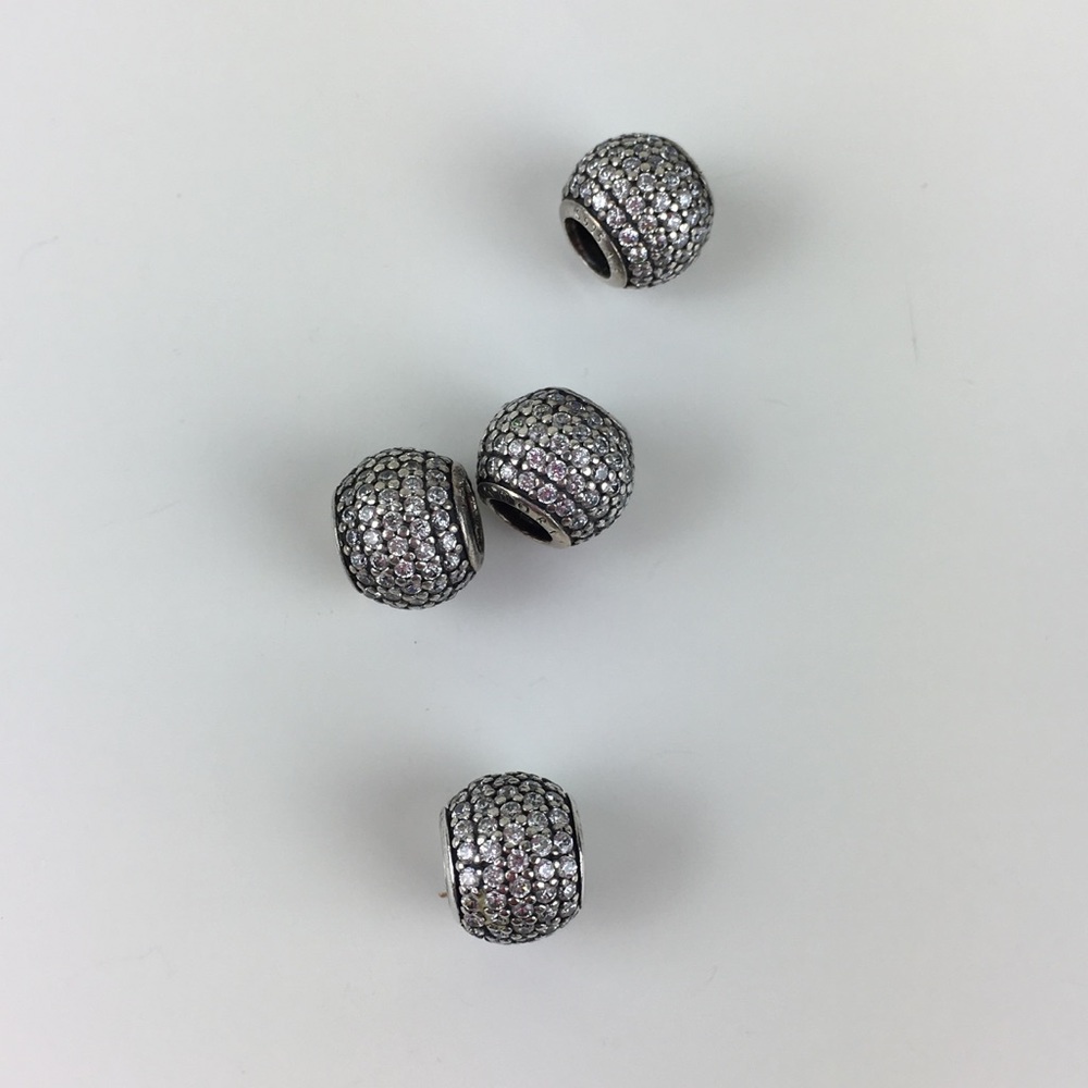 Authentic Pandora 791051CZ Clear Pave Lights Charm